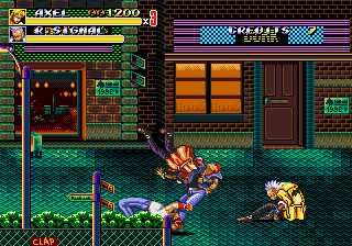 Streets of Rage II (Mega Play) Screenshot 1